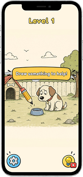Draw to Help on iPhone